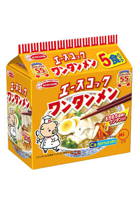 Wontonmen 5 meal pack(ACE COOK)