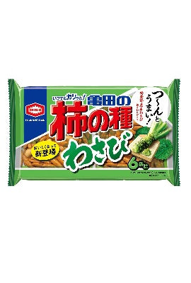 Kameda's Wasabi-Flavored Kaki no Tane (6 packs)